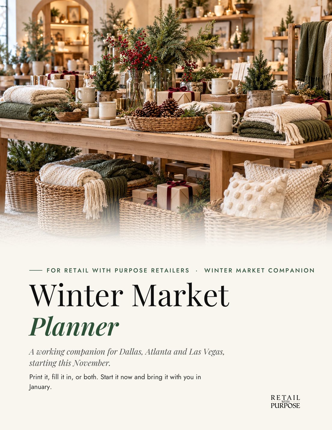 The Winter Market Planner cover